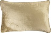 grand coussin velours doré