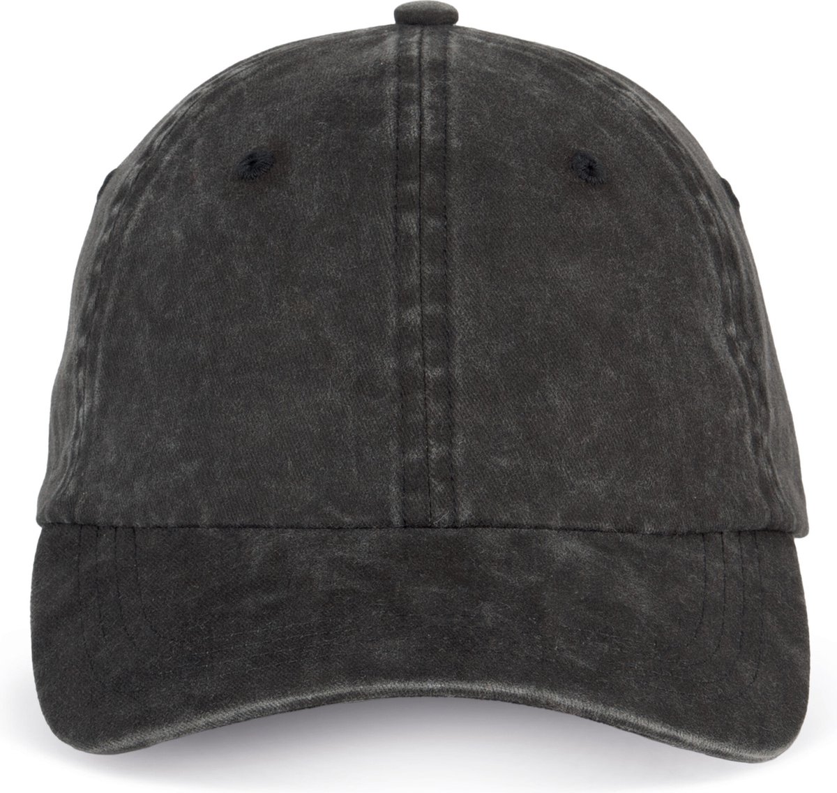 Native Spirit Ecologische en verwassen pet uniseks NS040 - Washed black - One size