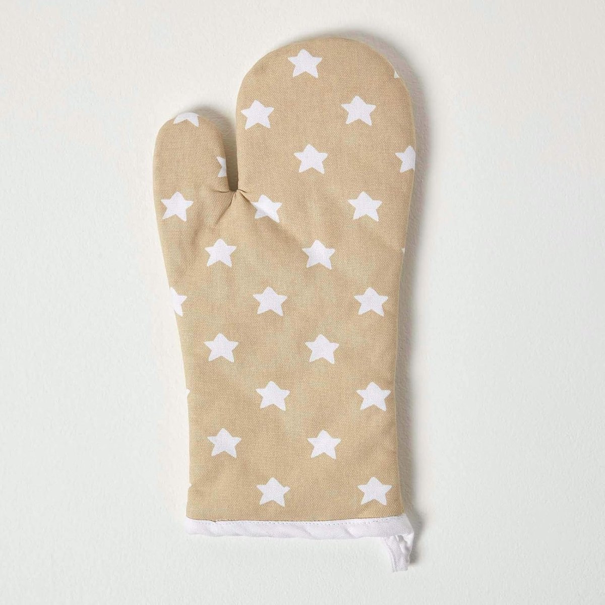 Homescapes Ovenwant sterren beige