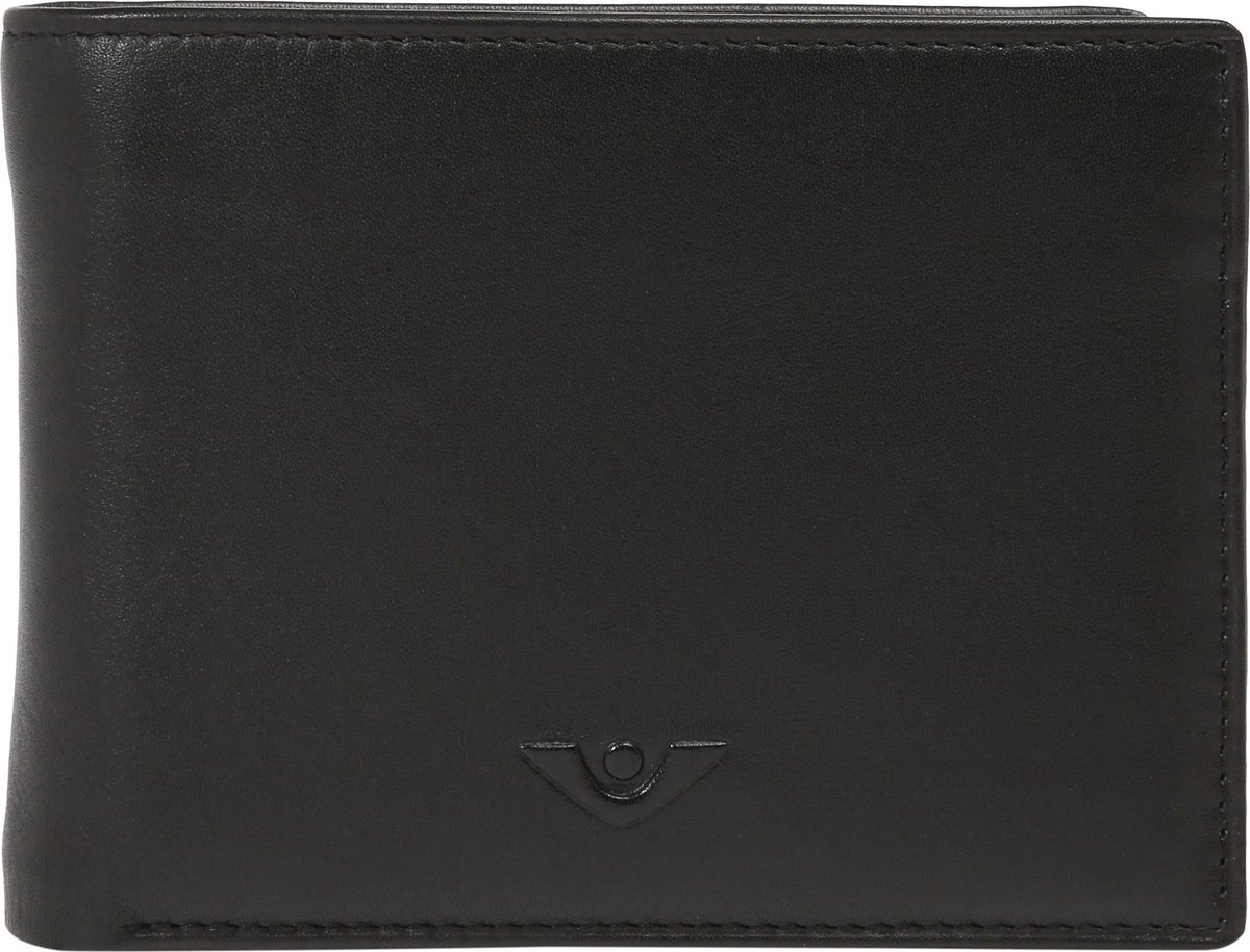 VOi Portemonnee Soft Victor Wallet Schwarz Zwart