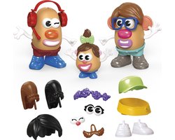 Potato Head set De Potato familie - Kleuterspeelgoed voor peuters - 44-delige set