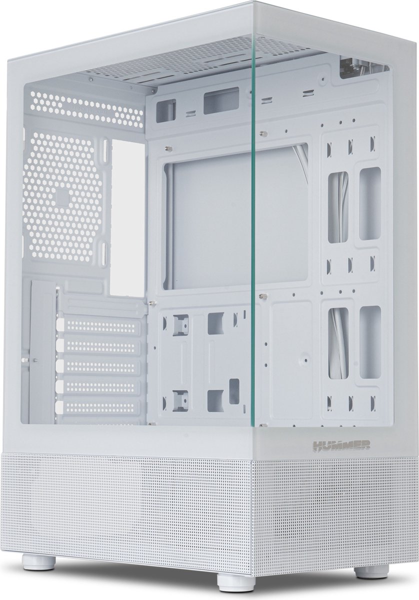 NOX Hummer NXHUMMERVSNWH computerbehuizing Midi Tower Wit
