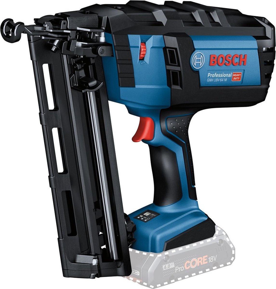 Bosch Professional GNH 18V-64 M Accu Afwerktacker 16Ga 18V Basic Body in L-BOXX - 0601481001