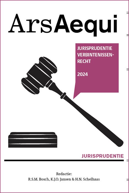 Ars Aequi Jurisprudentie - Jurisprudentie Verbintenissenrech ... - cover