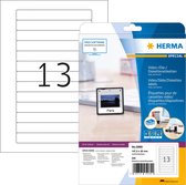 Étiquettes Classeur Herma 5032 - 190x54mm Blanc - Pour Dos De Classeur A4 - Lot De Étiquettes à Insérer