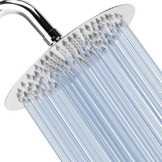 EcoRain 30%Waterbesparende Regendouche Doucheset Tyler 30 CM Vierkant Chroom Zonder Thermostaatkraan