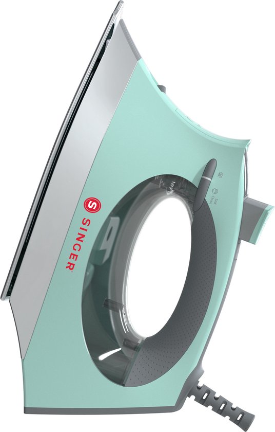 Singer Stoomstrijkijzer - Steamcraft Strijkijzer - 2600W - Mint/Grijs