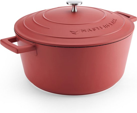 Masterclass Ondiepe Braadpan Met Deksel - Licht Vervaardigd Van Gegoten