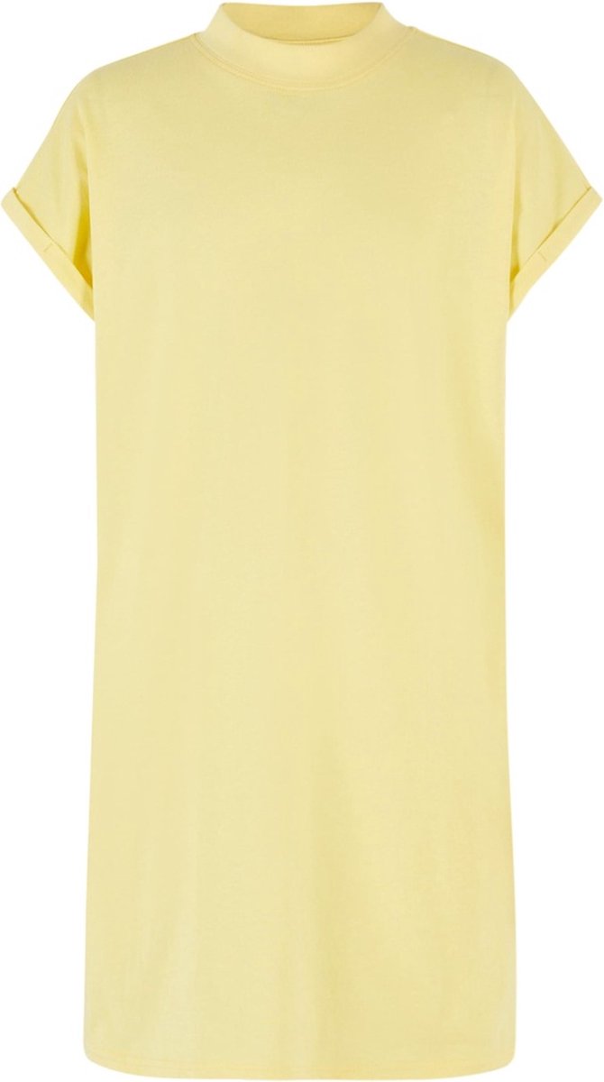 Urban Classics Turtle Extended Shoulder Kinder Korte jurk Kids 146/152 Geel