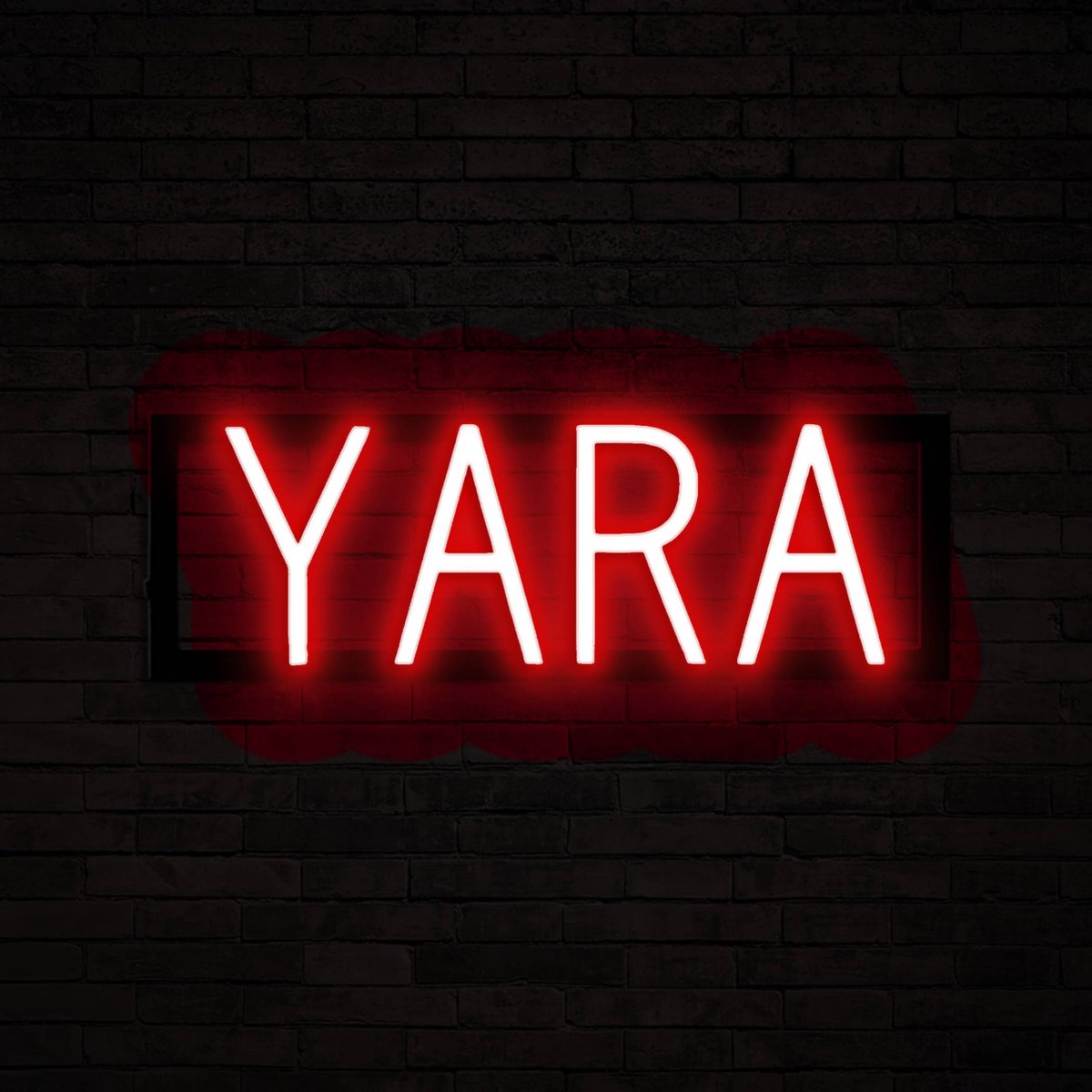 YARA - Neon LED Lamp Kinderkamer | SpellBrite | 45,93 x 16 cm | 6 Dimstanden & 8 Lichtanim