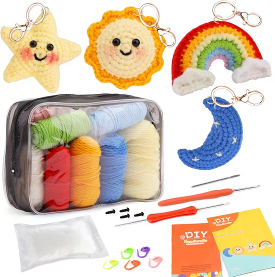 crochet pour débutants - paquet de crochet dinosaure violet - crochet pour débutants - paquet de démarrage au crochet