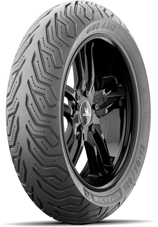 Pneu 130-70-12 Michelin pour Scooter Peugeot 50 Streetzone 12 Pouces 2013 à 2017 CITY GRIP 2 / hiver AV/AR 62S Neuf