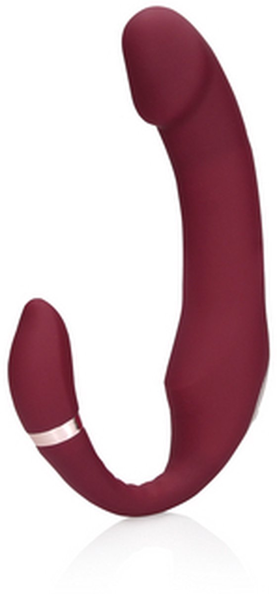 Goedkoopste Buigbare vibrerende strapless strap-on