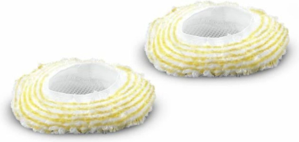 KARCHER - 2 kappen voor ronde borstel - Compatibel met EasyFix stoomreinigers (SC 1 SC 2 SC 3 SC 3 Deluxe SC 4 SC5 Iron Plug)