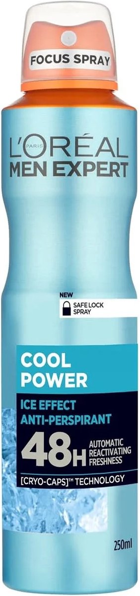 L’Oréal Men Expert Cool Power - 150ml - Deodorant Spray