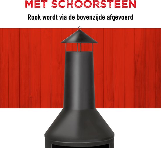 Terraskachel met schoorsteen - Terrasverwarming kopen? | Korting tot 28