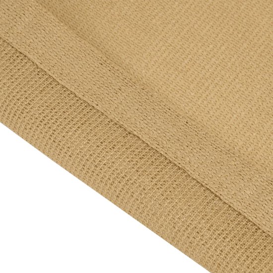 vidaXL - Tenttapijt - 300x400 - cm - HDPE - zandkleurig van Vidaxl — afbeelding 3