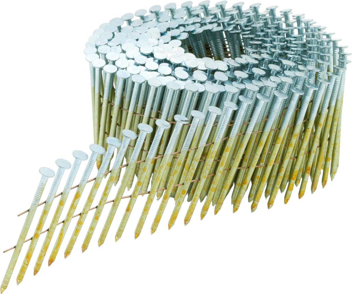 Prebena CNW31/90NKRI Coilnagels 3,1 x 90 mm 3600 stuks Ringpen verzinkt