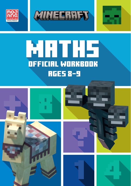 Minecraft Education- Minecraft Maths Ages 8-9 - cover