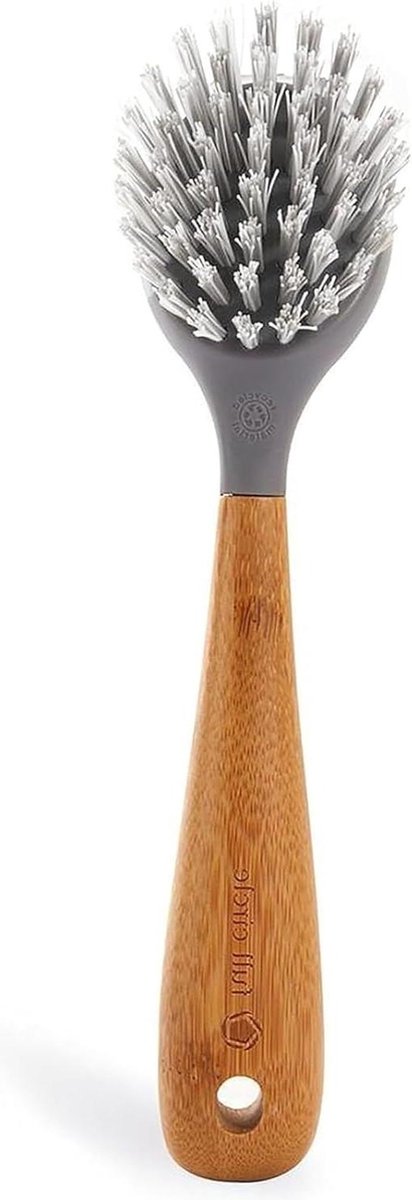 Afwasborstel TENACIOUC C Keukenborstel Safe for Cast Iron Bamboo Eco-Friendly Afwasborstel