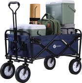 Bol.com Packaway Opvouwbare Bolderkar van Wasbaar Polyester tot 70KG – 98 x 53 cm – DONKERBLAUW aanbieding