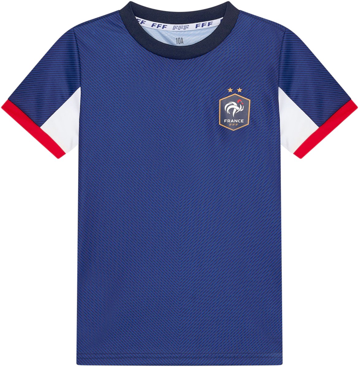 Frankrijk Voetbalshirt Kinderen - Maat 116 t/m 164 - Voetbalshirt - Jongens en Meisjes - Sportshirts - Blauw