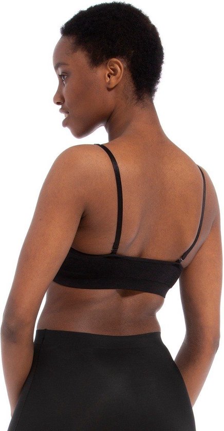 MAGIC Bodyfashion Comfort Bra with Spaghetti Straps Zwart Vrouwen - Maat L