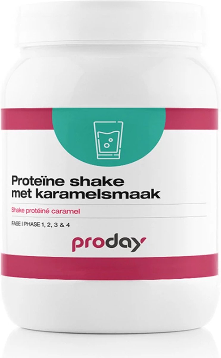 Goedkoopste Proday - Protein Shake - Karamel - 17 Shakes - Proteine Shake/Eiwitshake - Geschikt voor het proteïne dieet - Snel en makkelijk bereid