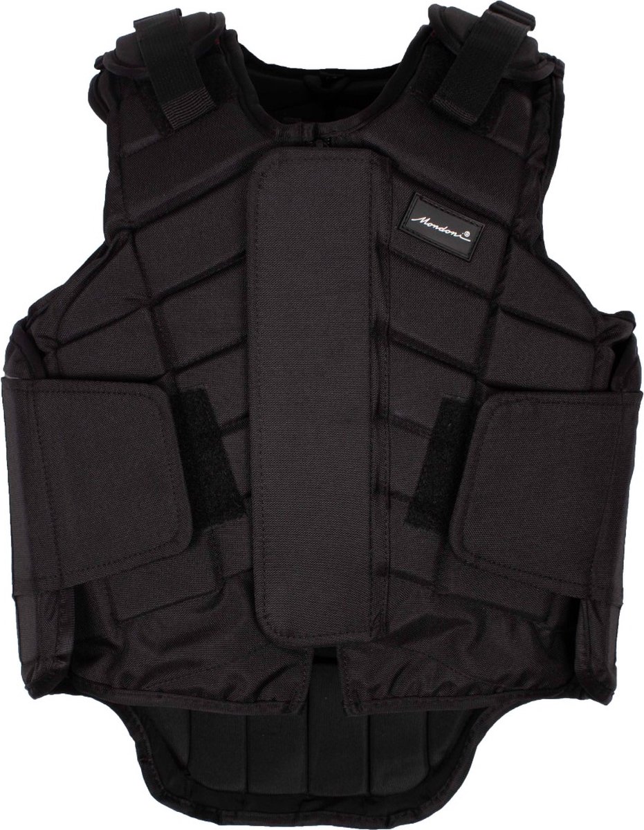 Mondoni Bodyprotector - Maat: L - Zwart - Katoen