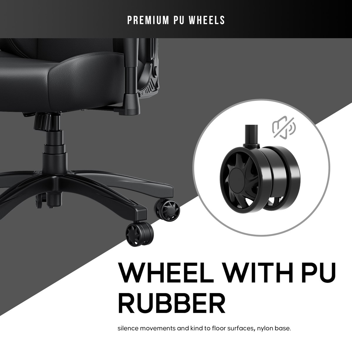 Andaseat Luna Gamingstoel - Ergonomisch met Verstelbare - Product - €269,99