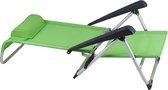 Bol.com Bo-Camp Strandstoel Saint-tropez - Groen aanbieding