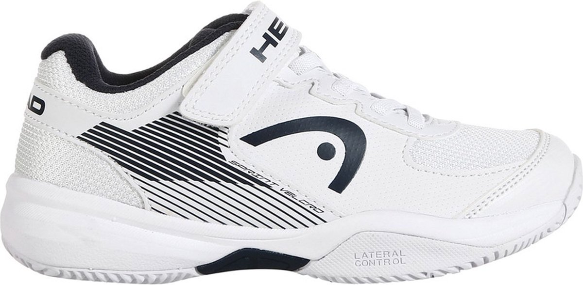 JUNIOR WHITE AND BLUE HEAD SPRINT VELCRO 3 275413 WHBB