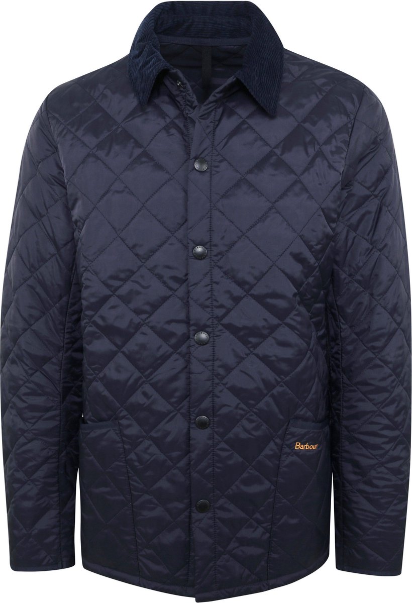 Barbour Heritage Liddesdale Quilted Jas – Heren Tussenjas Blauw