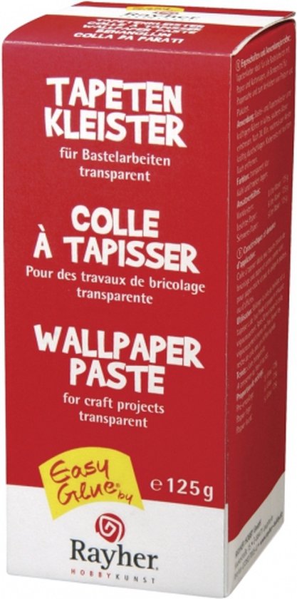 Foto: Behangplaksel papier mache lijm 125 g