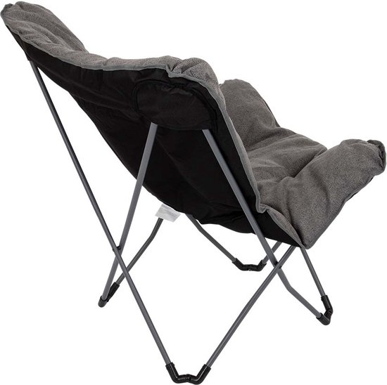 Bo-Camp - Urban Outdoor - Vlinderstoel - Grainger - L - Nika - Grijs van Merkloos — afbeelding 5
