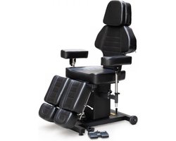 Professionele Elektronische Hydraulische Behandel / Tattoostoel | Tattoo, Visagie, PMU, Beautysalon, Nagelstudio, Make-up | Kruk | Stoel | Workstation | Salon & Studio Inrichting | Tatoeage Studio | Spa | Massage Tafel | Schoonheidssalon