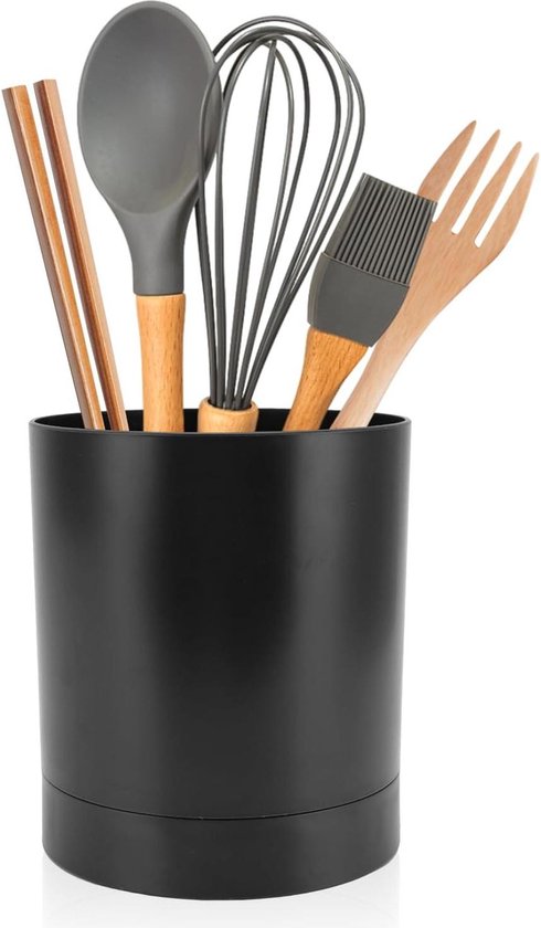 1PC, roterende keukengerei-organizer draait 360 graden, u kunt items