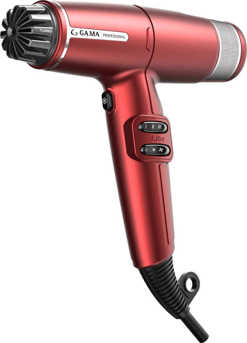 GA.MA iQ Lite Föhn Rood - afbeelding 2