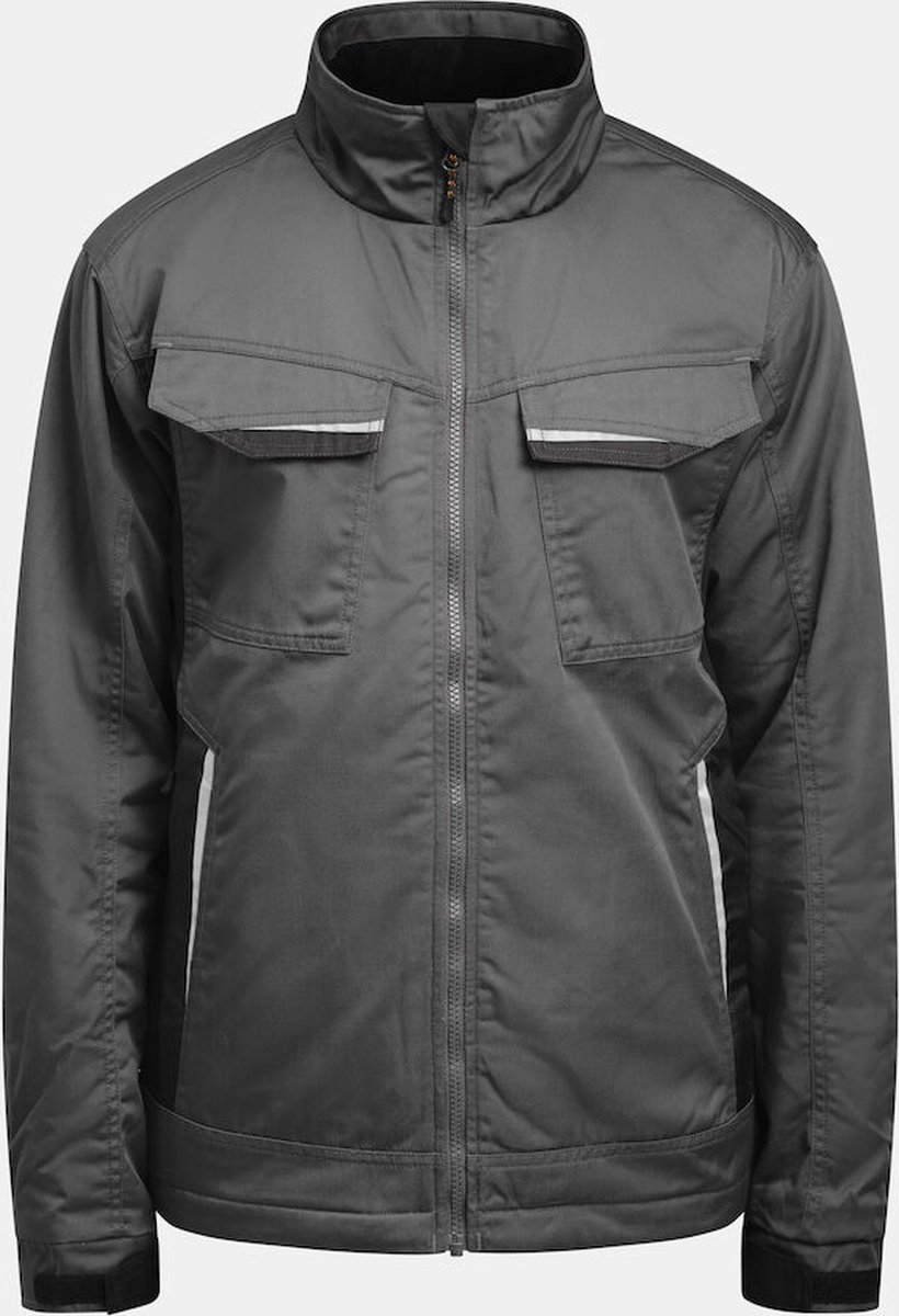 Jobman 1317 Service Jacket Lined 65131720 Donkergrijs