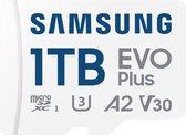 Samsung EVO Plus - Micro SD Kaart - Inclusief SD Adapter - 160 MB/s - 1TB