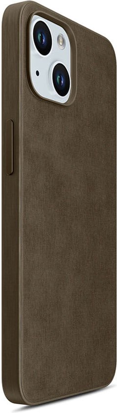 Coque de téléphone 3mk HARDY MagFabric marron pour Apple iPhone 15 Plus