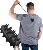 BZNDR® Uitschuifbare ruggenkrabber - Met 3 Opzetstukken - RVS - Rugmassage - Uitschuifbaar - Rugkrabber - telescopisch - Jeuk rug - Krabben - Massage - Stok - Telescopische - Stijlvolle Verpakking