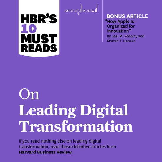 HBR's 10 Must Reads on Leading Digital Transformation - cover