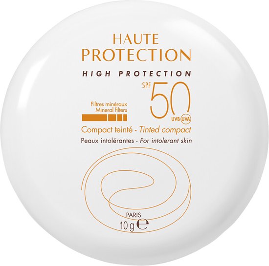 Foto: Av ne compacte getinte zonnebrandcr me spf 50 dor 10 gr