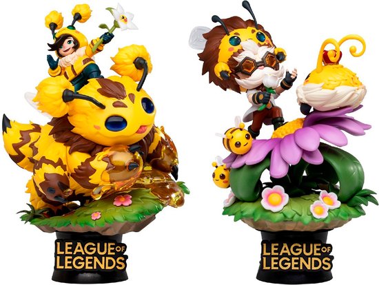Beast Kingdom - Riot - Diorama-120 - League of Legends - Nunu/Beelump & Heimerstinger (x2) - 15cm