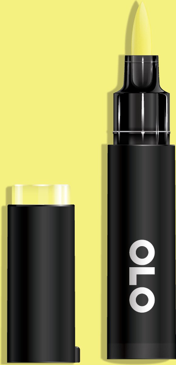 OLO Brush Halve Alcohol Marker Y1.2 Light Yellow