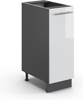Vicco Fame-Line Apotheekkast – 30 cm, WB Marmer Wit Hoogglans