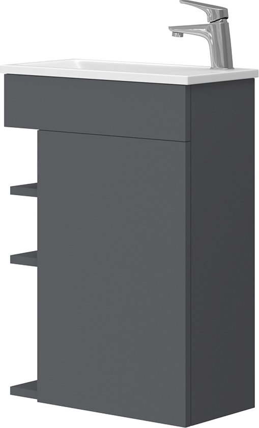 Palletkussen set Antraciet 45 x 45 cm 4 delen Vicco | Antraciet | 4 kussens | 406673104359006