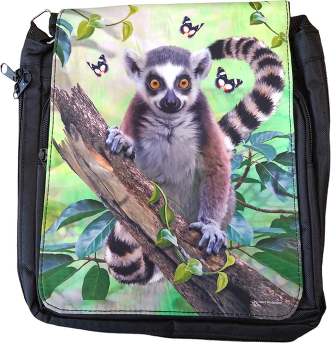 Ringtailed Lemur Messenger Bag Small