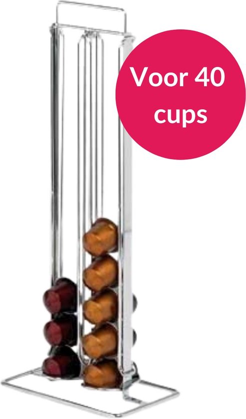 Porte-capsules Nespresso Cosy & Trendy 40 pièces 15 x 10 x 37 cm